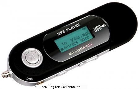 Vanzari - Functii MP3 Player Voice recorder (dictafon) - Mica publicitate
